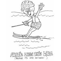 Coloring page: Lake (Nature) #166083 - Free Printable Coloring Pages