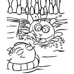 Coloring page: Lake (Nature) #166097 - Free Printable Coloring Pages