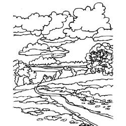 Coloring page: Landscape (Nature) #165794 - Free Printable Coloring Pages