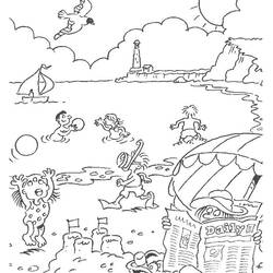 Coloring page: Landscape (Nature) #165812 - Free Printable Coloring Pages