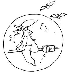 Coloring page: Moon (Nature) #155589 - Free Printable Coloring Pages