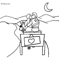Coloring page: Moon (Nature) #155667 - Printable coloring pages