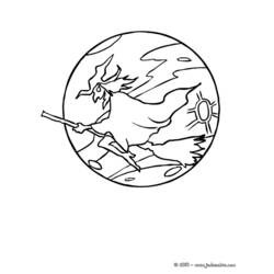 Coloring page: Moon (Nature) #155722 - Free Printable Coloring Pages