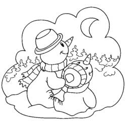 Coloring page: Moon (Nature) #155831 - Free Printable Coloring Pages