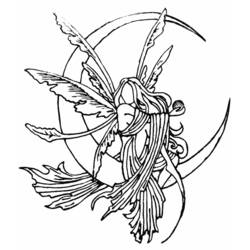 Coloring page: Moon (Nature) #155844 - Free Printable Coloring Pages