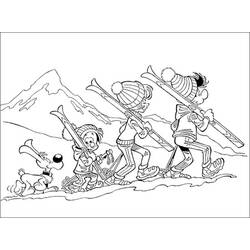 Coloring page: Mountain (Nature) #156625 - Free Printable Coloring Pages
