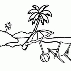 Coloring page: Palm tree (Nature) #161147 - Printable coloring pages