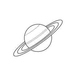 Coloring page: Planet (Nature) #157605 - Free Printable Coloring Pages