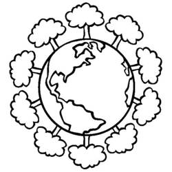 Coloring page: Planet (Nature) #157645 - Free Printable Coloring Pages
