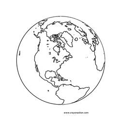 Coloring page: Planet (Nature) #157666 - Free Printable Coloring Pages