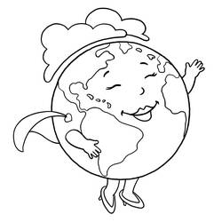 Coloring page: Planet (Nature) #157753 - Free Printable Coloring Pages