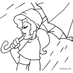 Coloring page: Rain (Nature) #158234 - Free Printable Coloring Pages