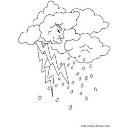 Coloring page: Rain (Nature) #158256 - Printable coloring pages