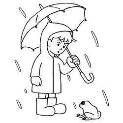 Coloring page: Rain (Nature) #158263 - Printable coloring pages