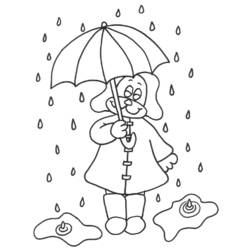 Coloring page: Rain (Nature) #158273 - Free Printable Coloring Pages