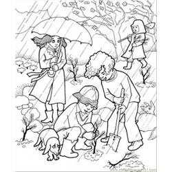 Coloring page: Rain (Nature) #158310 - Printable coloring pages