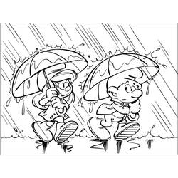 Coloring page: Rain (Nature) #158320 - Free Printable Coloring Pages