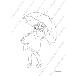 Coloring page: Rain (Nature) #158335 - Free Printable Coloring Pages