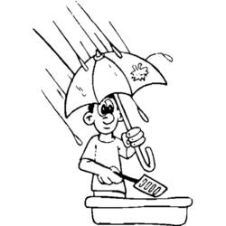 Coloring page: Rain (Nature) #158339 - Free Printable Coloring Pages