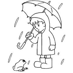 Coloring page: Rain (Nature) #158353 - Printable coloring pages