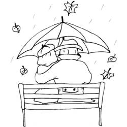 Coloring page: Rain (Nature) #158365 - Free Printable Coloring Pages