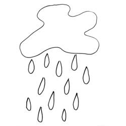 Coloring page: Rain (Nature) #158406 - Free Printable Coloring Pages