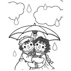 Coloring page: Rain (Nature) #158417 - Free Printable Coloring Pages