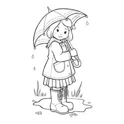 Coloring page: Rain (Nature) #158424 - Printable coloring pages