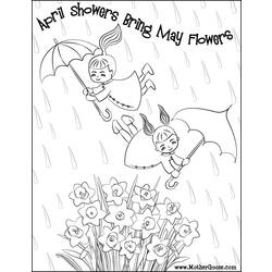 Coloring page: Rain (Nature) #158487 - Free Printable Coloring Pages