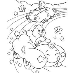 Coloring page: Rainbow (Nature) #155413 - Free Printable Coloring Pages
