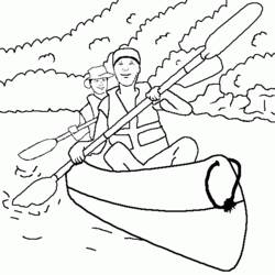 Coloring page: River (Nature) #159287 - Printable coloring pages