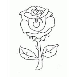 Coloring page: Roses (Nature) #161920 - Free Printable Coloring Pages