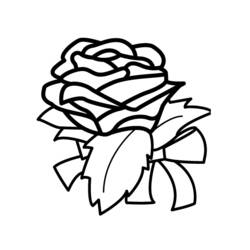 Coloring page: Roses (Nature) #162019 - Free Printable Coloring Pages