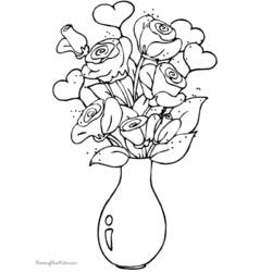 Coloring page: Roses (Nature) #162021 - Free Printable Coloring Pages