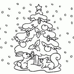 Coloring page: Snow (Nature) #158708 - Printable coloring pages