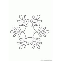Coloring page: Snowflake (Nature) #160480 - Free Printable Coloring Pages