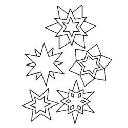 Coloring page: Snowflake (Nature) #160492 - Free Printable Coloring Pages