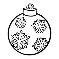 Coloring page: Snowflake (Nature) #160496 - Printable coloring pages