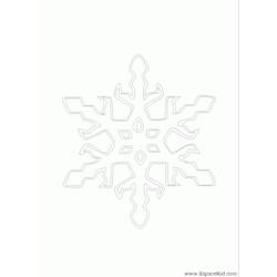 Coloring page: Snowflake (Nature) #160504 - Free Printable Coloring Pages