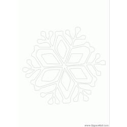 Coloring page: Snowflake (Nature) #160518 - Free Printable Coloring Pages