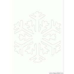 Coloring page: Snowflake (Nature) #160525 - Free Printable Coloring Pages