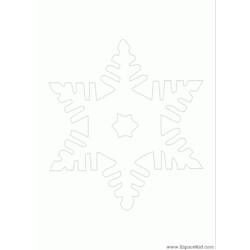 Coloring page: Snowflake (Nature) #160528 - Free Printable Coloring Pages