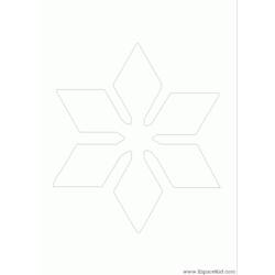 Coloring page: Snowflake (Nature) #160604 - Free Printable Coloring Pages