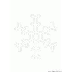 Coloring page: Snowflake (Nature) #160630 - Free Printable Coloring Pages