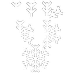 Coloring page: Snowflake (Nature) #160656 - Free Printable Coloring Pages