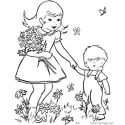 Coloring page: Spring season (Nature) #164772 - Printable coloring pages