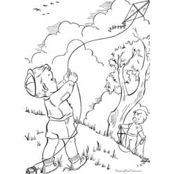 Coloring page: Spring season (Nature) #164813 - Free Printable Coloring Pages