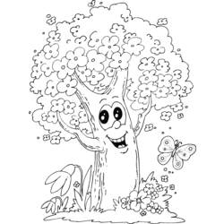 Coloring page: Spring season (Nature) #164831 - Printable coloring pages