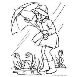 Coloring page: Spring season (Nature) #164844 - Free Printable Coloring Pages