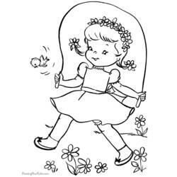 Coloring page: Spring season (Nature) #164845 - Free Printable Coloring Pages